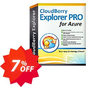 MSP360 Explorer for Azure Blob Storage NR Coupon code 7% discount 