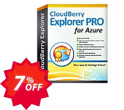 MSP360 Explorer for Azure Blob Storage NR Coupon code 7% discount 