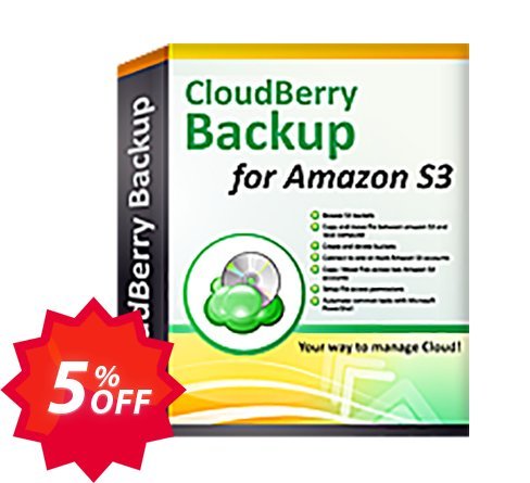 CloudBerry Backup VM Edition, 2 sockets included  Coupon code 5% discount 