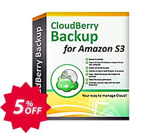 CloudBerry Backup VM Edition, 2 sockets included  Coupon code 5% discount 