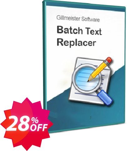Batch Text Replacer - 20-User Plan Coupon code 28% discount 