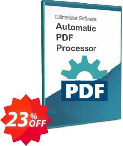 Automatic PDF Processor - Enterprise Plan, Yearly  Coupon code 23% discount 
