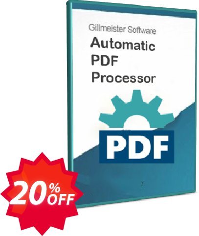 Automatic PDF Processor, 3-year Plan  Coupon code 20% discount 