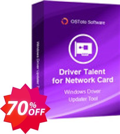 Driver Talent for Network Card Pro, 5 PCs / Lifetime  Coupon code 70% discount 