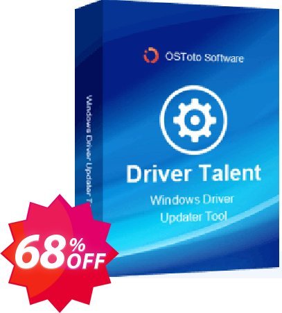 Driver Talent Pro, 3 PCs / Lifetime  Coupon code 68% discount 