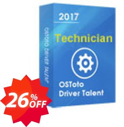 Driver Talent Technician for 50 PCs Coupon code 26% discount 