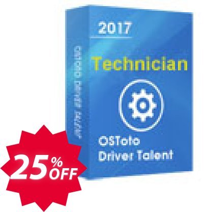 Driver Talent Technician for 200 PCs Coupon code 25% discount 