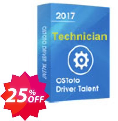 Driver Talent Technician for 500 PCs Coupon code 25% discount 