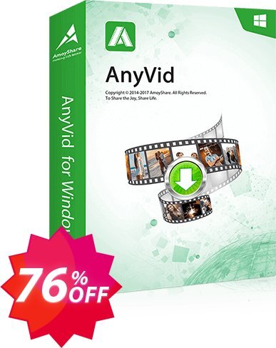 AnyVid Lifetime Coupon code 76% discount 