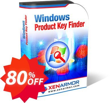 XenArmor WINDOWS Product Key Finder Coupon code 80% discount 