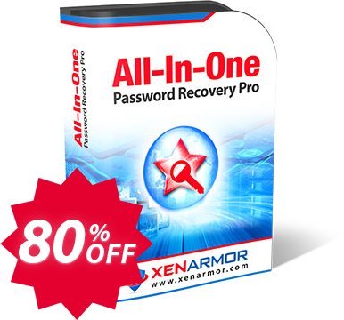 XenArmor All-In-One Password Recovery Pro Coupon code 80% discount 