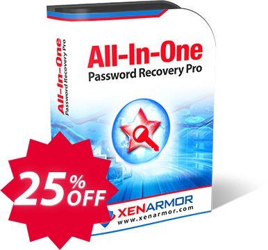 XenArmor All-In-One Password Recovery Pro Enterprise Edition Coupon code 25% discount 