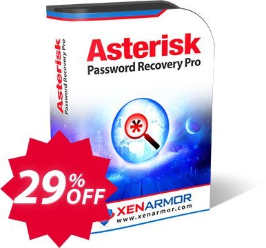 XenArmor Asterisk Password Recovery Pro Enterprise Edition Coupon code 29% discount 