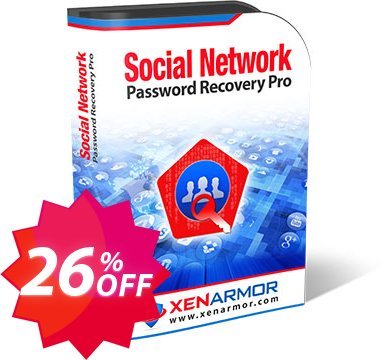 XenArmor Social Password Recovery Pro Coupon code 26% discount 