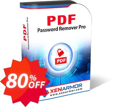 XenArmor PDF Password Remover Pro Coupon code 80% discount 