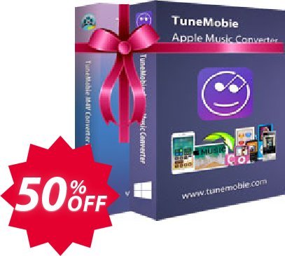 TuneMobie iTunes Converter Toolkit, Lifetime Plan  Coupon code 50% discount 
