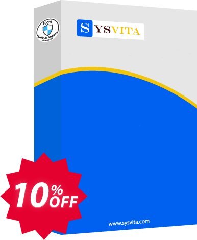 SysVita Outlook PST Recovery : Technician Plan Coupon code 10% discount 