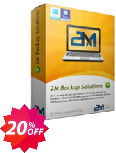 2M Backup Home Edition Coupon code 20% discount 