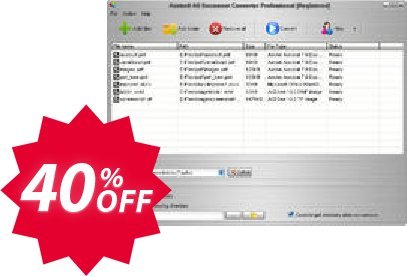 Aostsoft All Document Converter Professional Coupon code 40% discount 