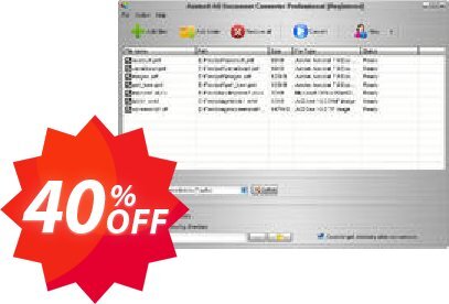 Aostsoft All Document Converter Professional Coupon code 40% discount 