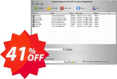 Aostsoft Image to Text OCR Converter Coupon code 41% discount 