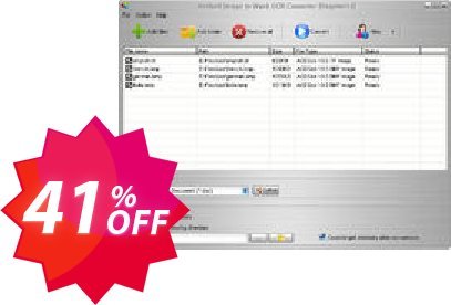 Aostsoft Image to Word OCR Converter Coupon code 41% discount 