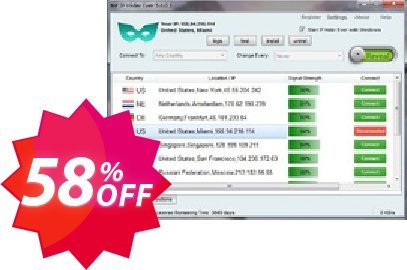 IPHiderEver Quarterly Coupon code 58% discount 