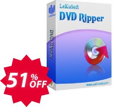 LeKuSoft DVD Ripper Coupon code 51% discount 