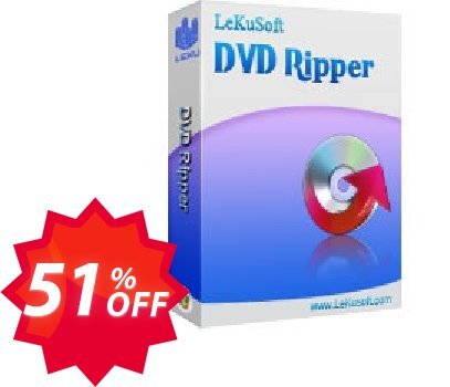 LeKuSoft DVD Ripper Coupon code 51% discount 