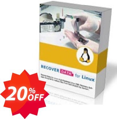 Recover Data for Linux, Linux OS - Corporate Plan Coupon code 20% discount 