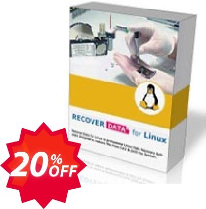 Recover Data for Linux, Linux OS - Technician Plan Coupon code 20% discount 