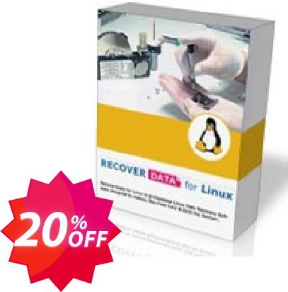 Recover Data for Linux, WINDOWS OS - Technician Plan Coupon code 20% discount 