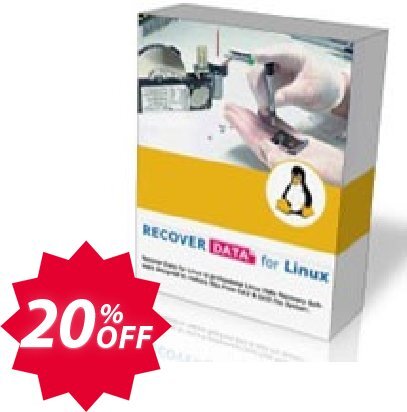 Recover Data for Linux, WINDOWS OS - Technician Plan Coupon code 20% discount 