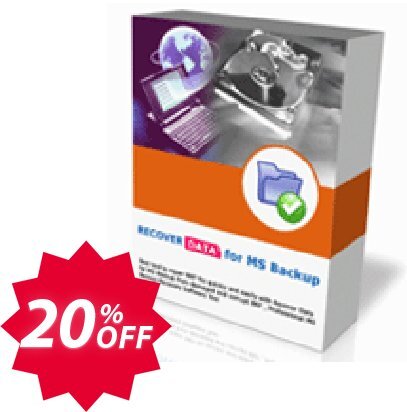 Recover Data for Ms Backup - Personal Plan Coupon code 20% discount 