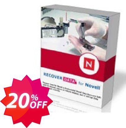 Recover Data for Novell Netware - Corporate Plan Coupon code 20% discount 