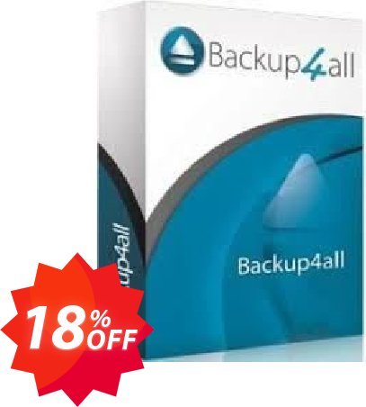 Backup4all Coupon code 18% discount 