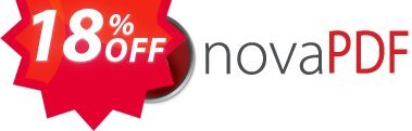 novaPDF Coupon code 18% discount 