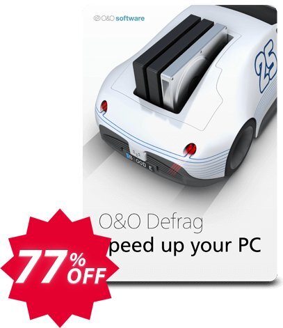 O&O Defrag 27 Professional Upgrade, 5PCs  Coupon code 77% discount 