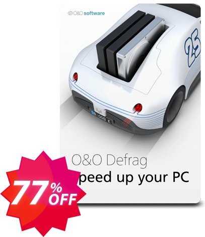 O&O Defrag 28 Professional Upgrade, 5PCs  Coupon code 77% discount 