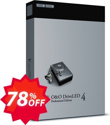 O&O DriveLED 4 Server Edition Coupon code 78% discount 