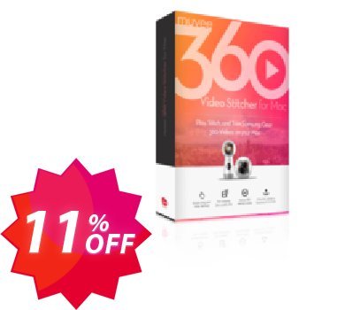 muvee 360 Video Stitcher for MAC Coupon code 11% discount 