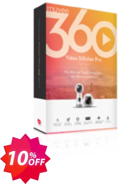muvee 360 Video Stitcher Pro for MAC Coupon code 10% discount 