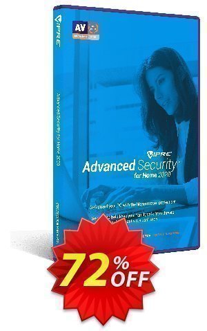 VIPRE Advanced Security for Home Coupon code 72% discount 