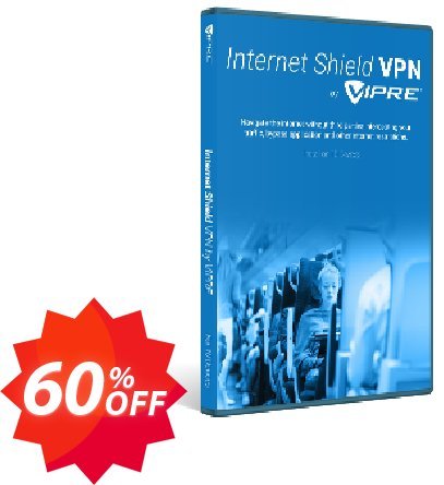 VIPRE Internet Shield VPN Coupon code 60% discount 