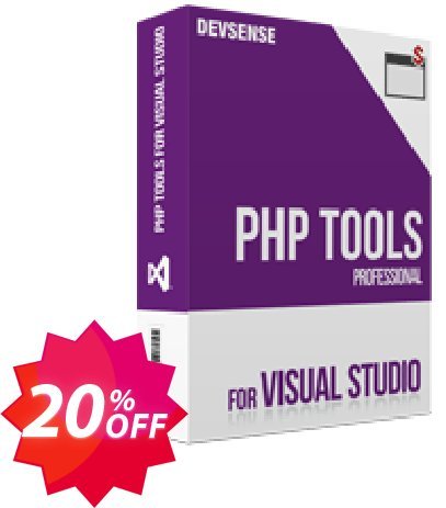 PHP Tools for Visual Studio, Individual/Personal  Coupon code 20% discount 