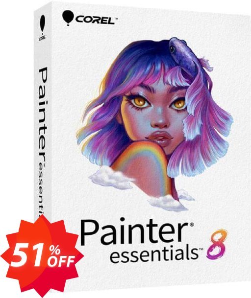 Corel Painter Essentials 8 Coupon code 51% discount 