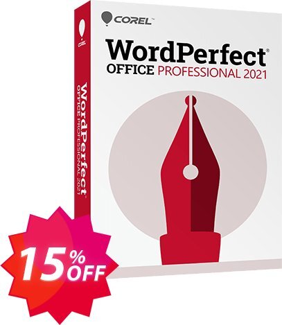 WordPerfect Office Professional 2021 Coupon code 15% discount 