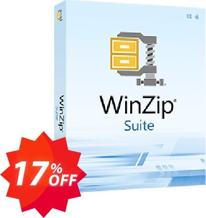 WinZip Standard Suite Coupon code 17% discount 