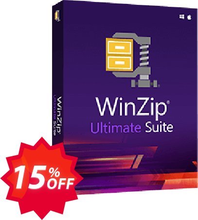 WinZip Ultimate Suite Coupon code 15% discount 