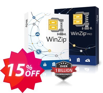 WinZip 28 Pro Coupon code 15% discount 